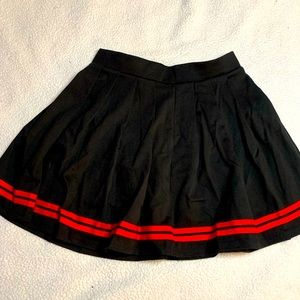 EMO red and black Tik tok skirt never worn cute M/L TARGET